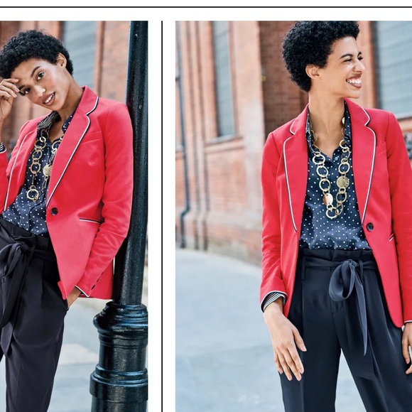 BODEN Lilah cotton blazer size 6 - Picture 1 of 8